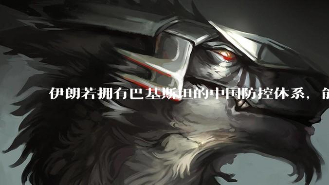 伊朗若拥有巴基斯坦的中国防控体系，能否把美国的B2轰炸机打下来？如果打下会对世界局势产生什么影响？