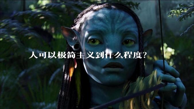 人可以极简主义到什么程度？