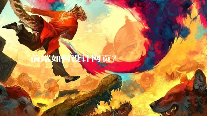 前端如何设计网页？